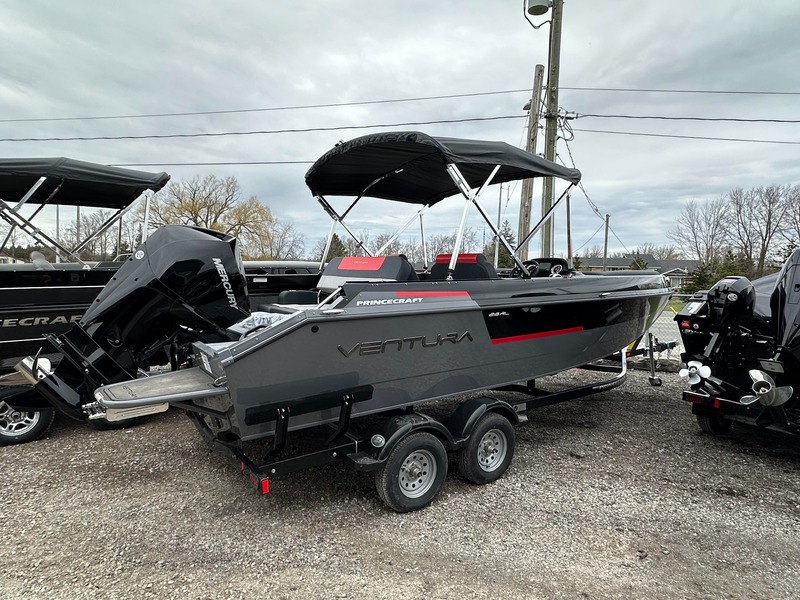 Princecraft Boats  2023 Princecraft Ventura 23' RL (Phantom Grey) 2023 Mercury 200HP V6 XL EFI 4 Stroke Engine Photo